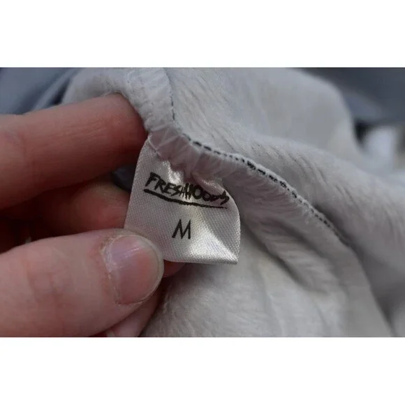 Fresh Hoods Womens Skull Floral Print Long Sleeve Pullover Drawstring Hoodie M - Picture 9 of 10